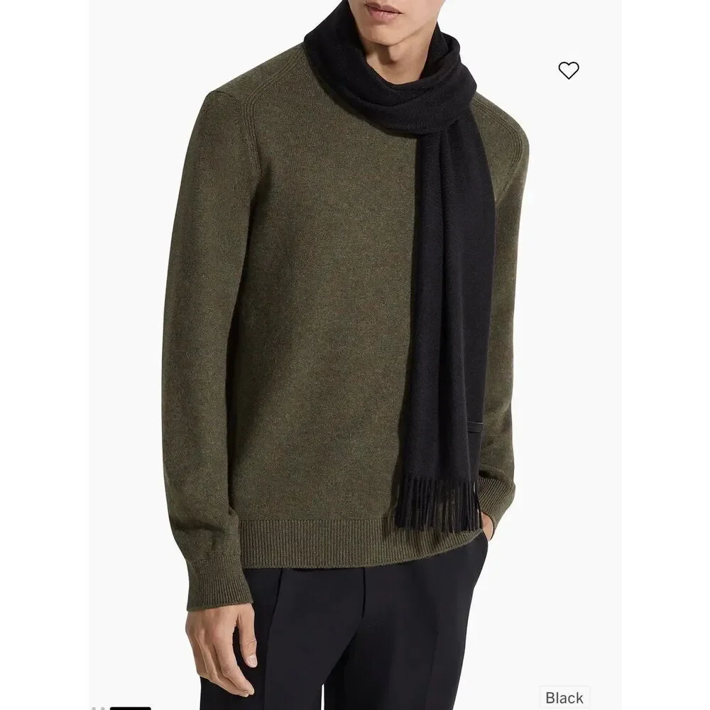 Ermenegildo Zegna 100% Cashmere Scarf  NWT